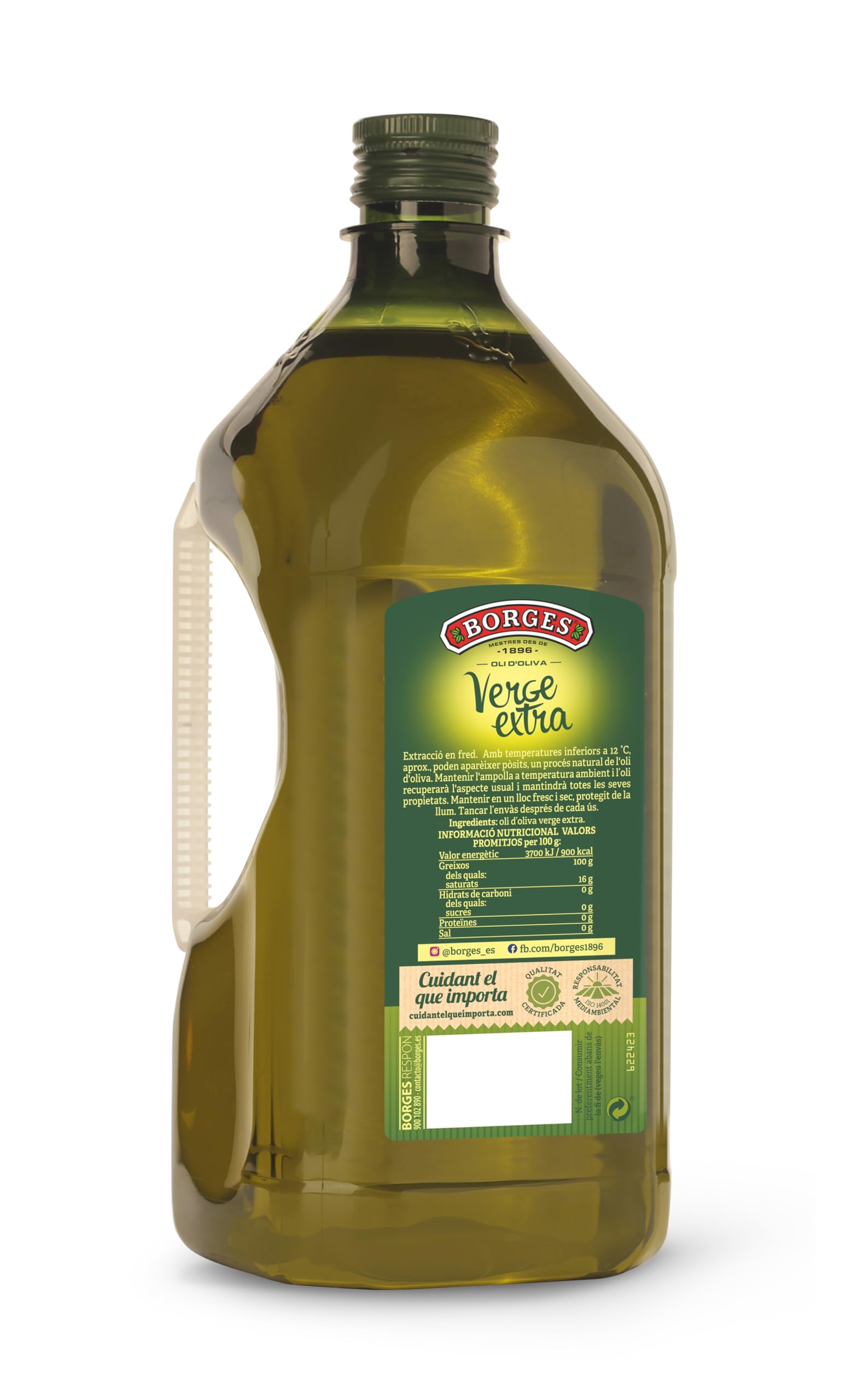 Amazon.com : Borges Extra Virgin Olive Oil 2L : Grocery & Gourmet Food